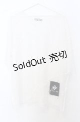 REFLEM / ビッグツギハギメッシュトップス F ホワイト O-25-10-24-039-PU-TO-YM-ZT265