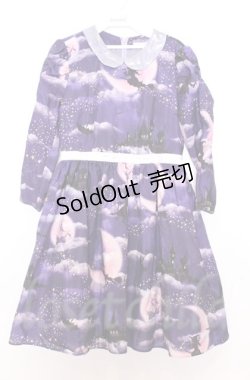 画像1: MILK / ムーンシャドウドレス  パープル O-25-10-24-005-ML-OP-YM-ZT37