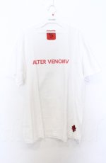 画像1: ALTER VENOMV / BAD or MAD Tシャツ  ホワイト O-25-10-24-041-LO-TS-YM-ZS (1)
