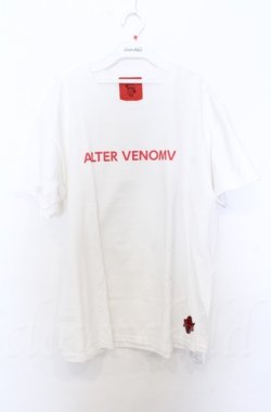 画像1: ALTER VENOMV / BAD or MAD Tシャツ  ホワイト O-25-10-24-041-LO-TS-YM-OS