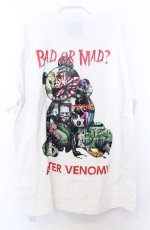 画像3: ALTER VENOMV / BAD or MAD Tシャツ  ホワイト O-25-10-24-041-LO-TS-YM-ZS (3)