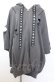 画像1: REFLEM / チェーン付きブロークンうさ耳半袖ジップアップパーカー  グレー O-25-10-24-045-PU-TO-YM-OS (1)