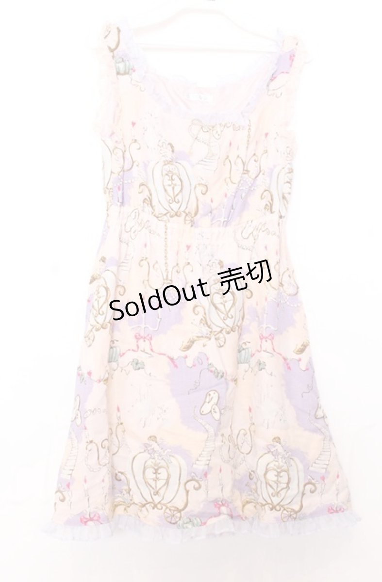画像1: 【SALE】MILK / シンデレラストリートドレス  ピンク O-25-10-24-006-ML-OP-YM-ZT138 (1)