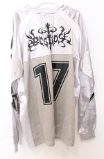 画像3: BACKSTAGE PASS / DEATH CORE(デスコア)ユニフォームデザインゲームシャツ F シルバー O-25-10-24-050-PU-TS-YM-ZS (3)