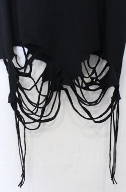 画像3: REFLEM / クラッシュ加工ロングノースリーブトップス　タンクトップ F ブラック O-25-10-24-051-PU-TO-YM-OS