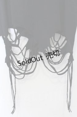 画像3: REFLEM / クラッシュ加工ロングノースリーブトップス　タンクトップ F ブラック O-25-10-24-051-PU-TO-YM-ZS