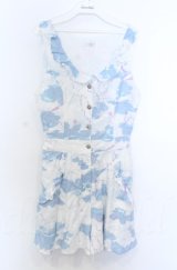 MILK / Milky skyコンビネゾン  スカイブルー O-25-10-24-007-ML-OP-YM-ZT23