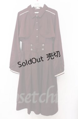 画像1: axes femme / ハイウエストフラシワンピース F パープル O-25-10-24-016-AX-OP-YM-OS