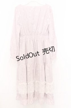 画像3: 【SALE】axes femme / SAKURAティアードワンピース F ピンク O-25-10-24-020-AX-OP-YM-ZT24