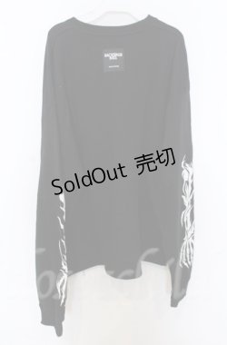 画像4: BACKSTAGE PASS / X-RAY(X-レイ) スウェットトップス  ブラック O-25-10-24-027-PU-TO-YM-OS