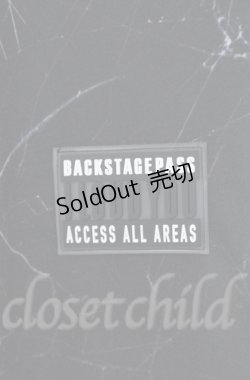 画像2: BACKSTAGE PASS / X-RAY(X-レイ) ラインストーンビッグシルエットシャツ F ブラック O-25-10-24-030-PU-TS-YM-ZS