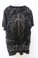 画像3: BACKSTAGE PASS / X-RAY(X-レイ) ラインストーンビッグシルエットシャツ F ブラック O-25-10-24-030-PU-TS-YM-ZS (3)