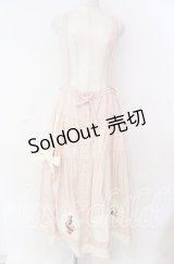 PINK HOUSE / ハロウィーンワンダーランドワッペン使いスカート  ピンク O-25-10-25-001-LO-OP-IG-OS