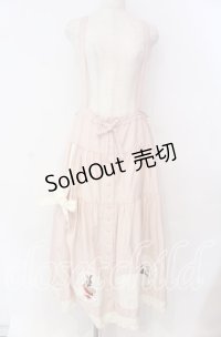 PINK HOUSE / ハロウィーンワンダーランドワッペン使いスカート  ピンク O-25-10-25-001-LO-OP-IG-OS