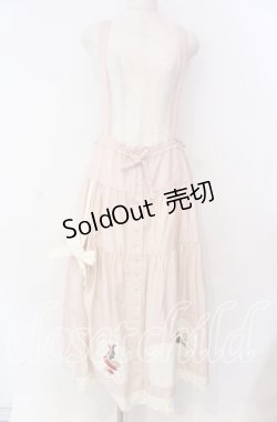 画像1: PINK HOUSE / ハロウィーンワンダーランドワッペン使いスカート  ピンク O-25-10-25-001-LO-OP-IG-OS