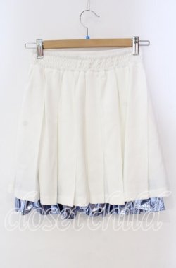 画像2: Jamieエーエヌケー / サイバースカート M シロ×サックス O-25-10-25-022-PU-SK-OW-OS