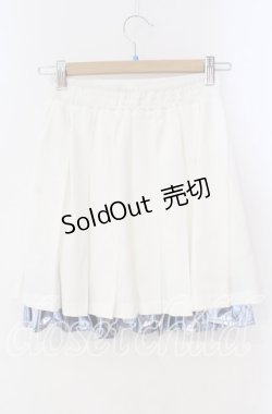 画像2: Jamieエーエヌケー / サイバースカート M シロ×サックス O-25-10-25-022-PU-SK-OW-OS