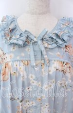 画像2: PINK HOUSE / 桜Teddyプリントワンピース  ソライロ O-25-10-25-003-LO-OP-IG-OS (2)