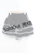 Candy Stripper / JERSEY FRILL SHORTS ショートパンツ  ブラック O-25-10-25-032-PU-PA-IG-OS