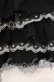 画像2: Candy Stripper / JERSEY FRILL SHORTS ショートパンツ  ブラック O-25-10-25-032-PU-PA-IG-OS (2)