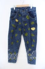 画像1: 【SALE】Candy Stripper / スマイリーデニムパンツ  インディゴ O-25-10-25-033-PU-PA-IG-ZT475 (1)