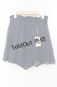 Fi.n.t / プリーツキュロット  ネイビー O-25-10-25-034-CA-PA-IG-OS