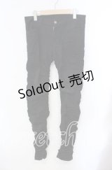 GADGET GROW / シャーリングパンツ M ブラック O-25-10-25-035-GO-PA-YM-OS