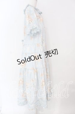 画像4: PINK HOUSE / 桜Teddyプリントワンピース  ソライロ O-25-10-25-003-LO-OP-IG-OS