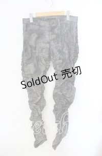 MiDiom / シャーリングパンツ M グレー O-25-10-25-037-PU-PA-YM-OS