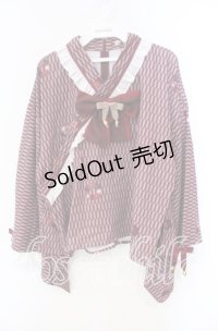 Amavel / 大正浪漫の夢紀行ブラウス F アカ O-25-10-25-044-CA-BL-OW-OS