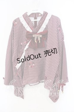 画像1: Amavel / 大正浪漫の夢紀行ブラウス F アカ O-25-10-25-044-CA-BL-OW-OS