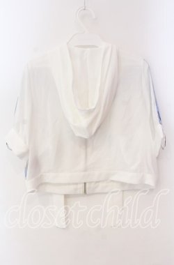 画像2: Jamie エーエヌケー / サイバーパーカー M シロ×サックス O-25-10-25-051-LO-TO-OW-OS