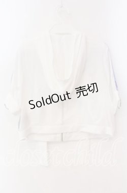 画像2: Jamie エーエヌケー / サイバーパーカー M シロ×サックス O-25-10-25-051-LO-TO-OW-OS