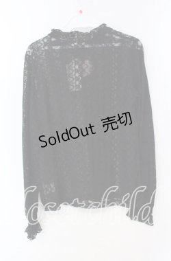 画像3: m petit by misako / レースインナートップス M クロ O-25-10-25-052-LO-TO-IG-ZT512