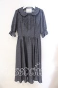 m petit by misako / NINA'sコラボワンピース M グレー O-25-10-25-053-LO-OP-IG-OS