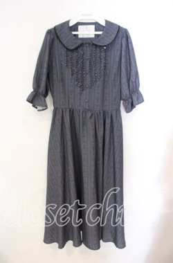 画像1: m petit by misako / NINA'sコラボワンピース M グレー O-25-10-25-053-LO-OP-IG-OS