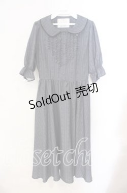 画像1: m petit by misako / NINA'sコラボワンピース M グレー O-25-10-25-053-LO-OP-IG-OS