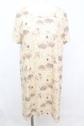 frache lippee / インディアンプリントのゆったりワンピース 【franche lippee 2011 Autumn/Winter Collection Book 電撃ムックシリーズ】  クリーム O-25-10-25-1042-LO-OP-IG-OS