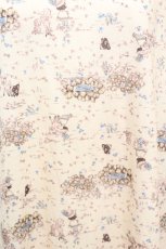 画像2: 【SALE】frache lippee / インディアンプリントのゆったりワンピース 【franche lippee 2011 Autumn/Winter Collection Book 電撃ムックシリーズ】  クリーム O-25-10-25-1042-LO-OP-IG-ZT128 (2)