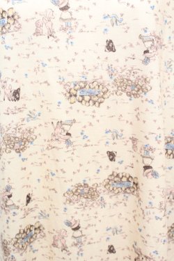 画像2: frache lippee / インディアンプリントのゆったりワンピース 【franche lippee 2011 Autumn/Winter Collection Book 電撃ムックシリーズ】  クリーム O-25-10-25-1042-LO-OP-IG-OS