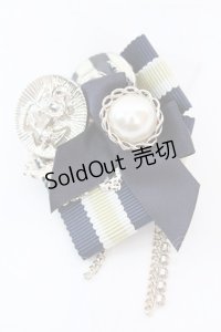 axes femme / クラシックマリンブローチ  ネイビー O-25-10-25-1049-AX-AC-IG-ZT488-F005