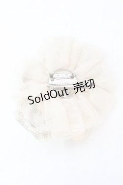 画像2: axes femme / コサージュクリップブローチ  アイボリー 帽子 O-25-10-25-1050-AX-ZA-IG-OS