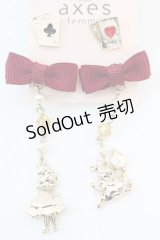 axes femme / トランプセットピアス  ゴールド O-25-10-25-1052-AX-AC-IG-ZT488-F005