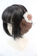axes femme / ガーデンファーイヤーマフ  ブラウン O-25-10-25-1055-AX-AC-IG-OS