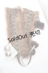 axes femme / ガーデンブーツカバー  ブラウン O-25-10-25-1057-AX-ZA-IG-OS