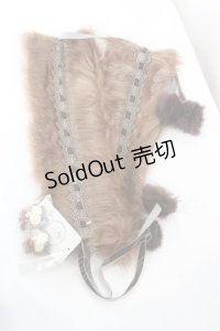 axes femme / ガーデンブーツカバー  ブラウン O-25-10-25-1057-AX-ZA-IG-OS