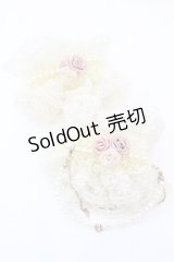 axes femme / 巻きバラカフス  アイボリー パール O-25-10-25-1058-AX-ZA-IG-OS