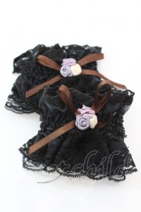 axes femme / 巻きバラカフス  クロ O-25-10-25-1059-AX-ZA-IG-ZT394-F006