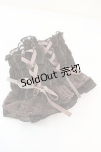 axes femme / レースアップカフス  ブラウン O-25-10-25-1061-AX-ZA-IG-OS