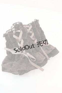 画像1: axes femme / レースアップカフス  ブラウン O-25-10-25-1061-AX-ZA-IG-OS